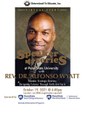 Reverend Dr. Wyatt PSU Speaker Series