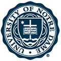 Logo for University of Notre Dame.