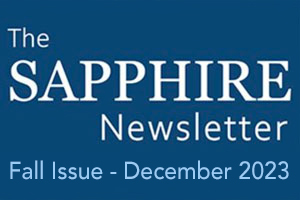 Sapphire Fall 2023 Newsletter.